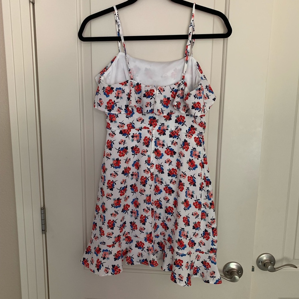 Row A Ruffle Floral Dress - Picture 3 of 4